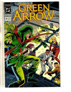 Lot Of 4 Green Arrow DC Comic Books # 30 31 32 33 Batman Superman Flash J291