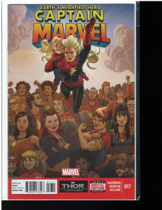 Captain Marvel #17 (Marvel, 2012) KEY - 1st Kamala Khan