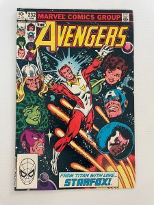 Avengers # 232 NM- Marvel Comic Book Hulk Thor Captain America Iron Man 9 J245