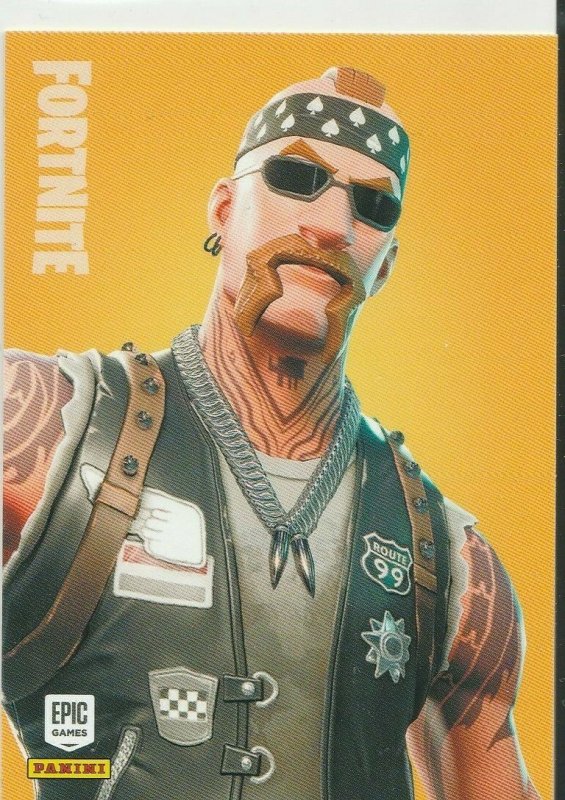 Fortnite Backbone 155 Rare Outfit Panini 2019 trading card series 1