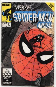 Web of Spider-Man Annual #2 Direct Edition (1986) Spider-Man
