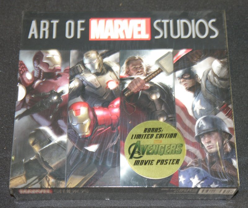 2012 ART OF MARVEL STUDIOS TRADE PAPERBACK SET - 3pc Sealed w/ Slipcase Avengers