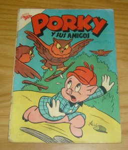 Porky y sus Amigos (Serie Aguila) #44 FAIR; Editorial Novaro | low grade comic -