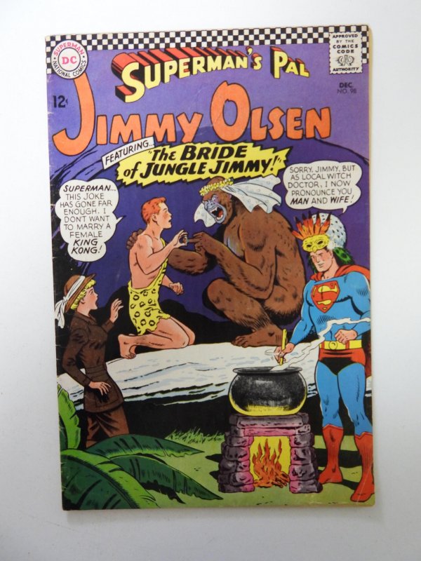 Superman's Pal, Jimmy Olsen #98 (1966) VG + condition see description