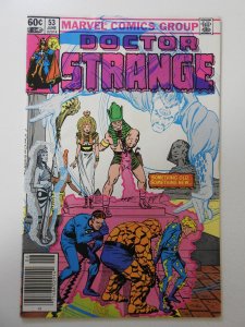 Doctor Strange #53 (1982) VG+ Condition moisture stain