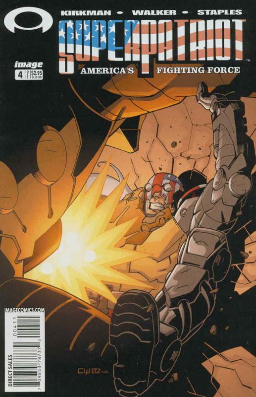 SuperPatriot: America’s Fighting Force #4 FN; Image | save on shipping - details