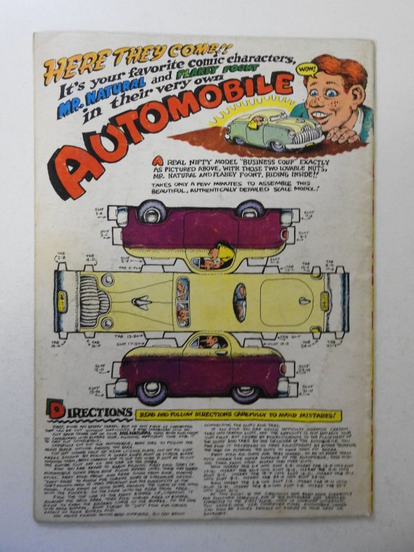 Mr. Natural #2 VG+ Condition 2nd print