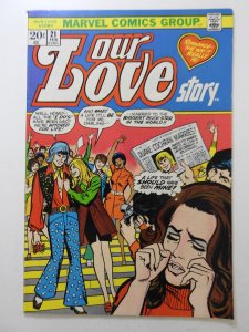 Our Love Story #21 (1973) Sharp Fine/VF Condition!