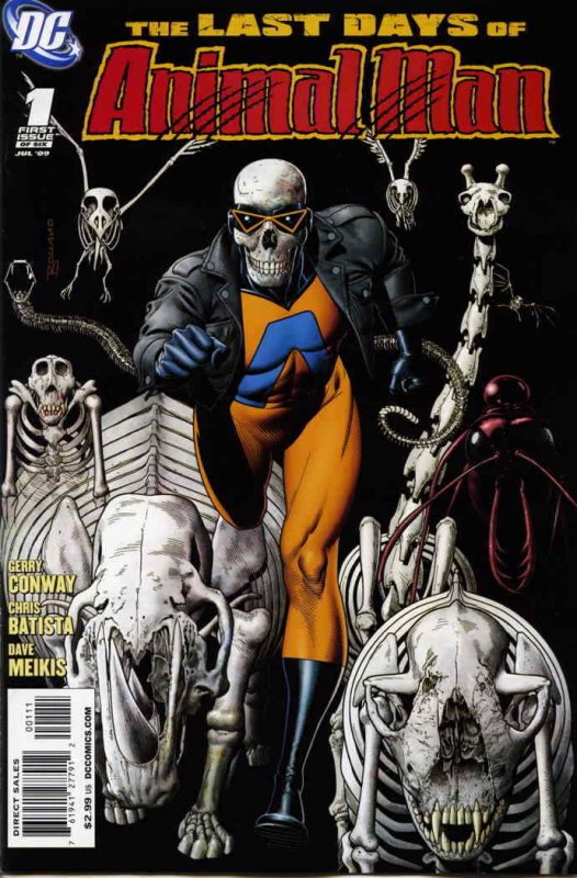 Last Days of Animal Man, The #1 VF/NM; DC | save on shipping - details inside