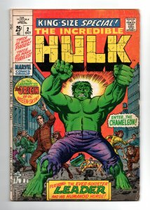INCREDIBLE HULK ANNUAL #02 (1969) HERB TRIMPE | KING SIZE SPECIAL | SILVER AGE