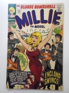 Millie the Model #141 (1966) England Swings! VG+ Condition!