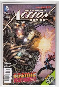 ACTION COMICS (2011 DC) #23 CVR A TYLER KIRKHAM