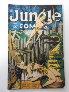 Jungle Comics #54 (1944) GD+ Condition centerfold detached