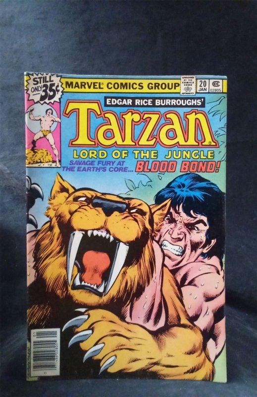 Tarzan #20 1979 Marvel Comics Comic Book