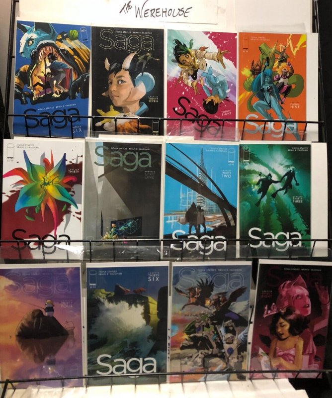 SAGA 14-34,36-38 (Sept 2013-Sept 2016) Brian K Vauhan Fiona Staples CLASSIC