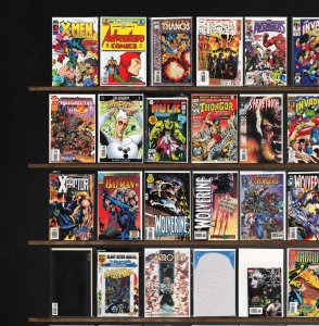 Huge Lot 150+ Comics with The Uncanny X-Men, X-Men, Wolverine, Jsa & More!