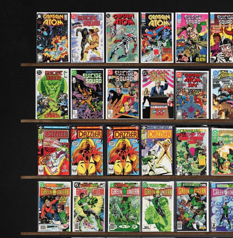 Huge Lot 150+ Comics with Suicide Squad, Captain Atom, Steel & More!