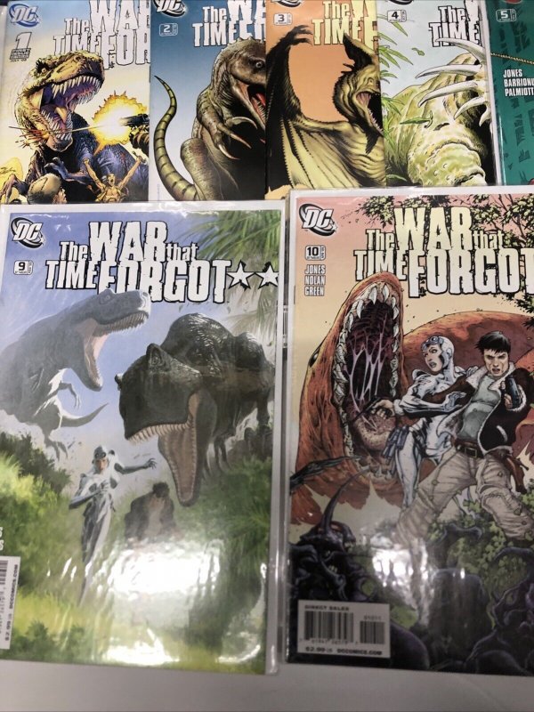 The War That Time Forgot (2008) Set Issue # 1-12 Complete Set DC Comics • Jones