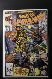 Web of Spider-Man #56 Direct Edition (1989)