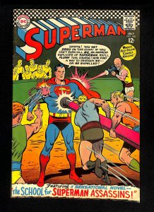 Superman #188 The School For Superman Assassins!