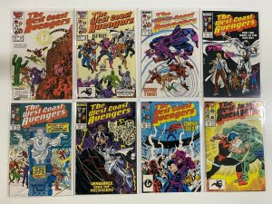 West Coast Avengers lot 47 diff #1-102 + 2 ANN avg 7.0 (1985-94)