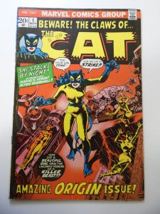 The Cat #1 (1972) Origin & 1st App of the Cat FN Condition