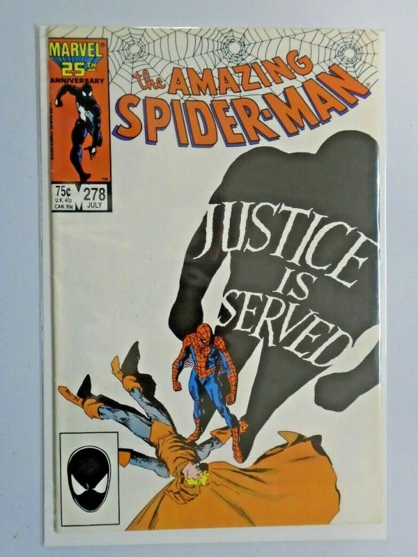 Amazing Spider-Man #278 - Direct - 1st Series - 4.0 - 1986