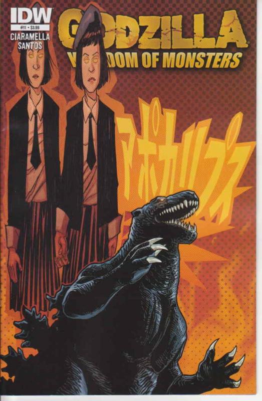 Godzilla: Kingdom of Monsters #11A VF/NM IDW - save on shipping - details inside