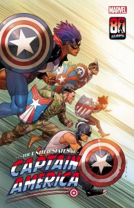 UNITED STATES CAPTAIN AMERICA #5 1:25 YU VARIANT MARVEL COMICS 2021 EB188
