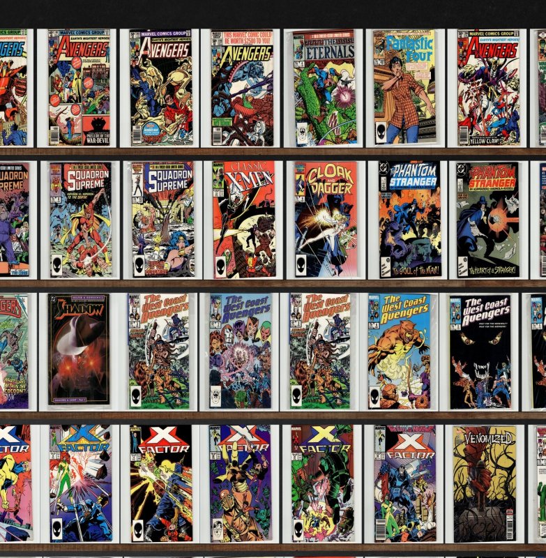 Huge Lot 140+ Comics with West Coast Avengers, The Avengers & More!