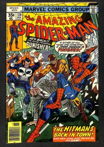 Amazing Spider-Man #174 VG 4.0 Punisher! Marvel Comics Spiderman