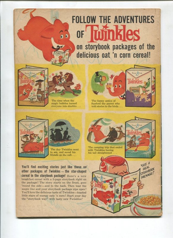 TARZAN #123 1961-DELL-EDGAR RICE BURROUGHS-FN