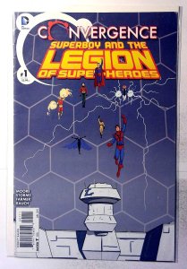 Convergence Superboy and the Legion of Super-Heroes #1 2015 DC 1st Print