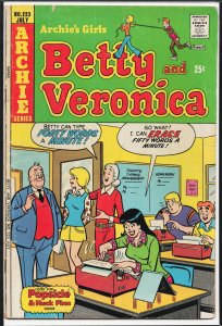 Archie's Girls Betty and Veronica #223 (1974) Betty and Veronica