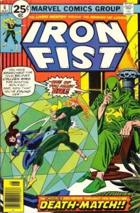 Iron Fist #6 Marvel Comics 08/76 (GD 2.0/Stock Photo)