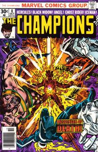 Marvel Comics The Champions #8 Hercules, Black Widow, Ghost Rider VF