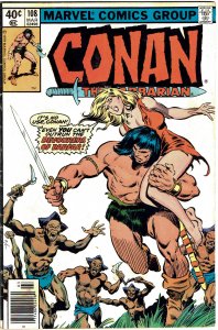 Conan the Barbarian #108  Newsstand Marvel  FN