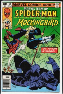 Marvel Team-Up #95 (1980) Mockingbird [Key Issue]