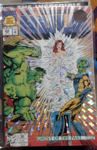 Incredible Hulk  # 400 1992 Marvel disney foil cover leader stan lee steve ditko