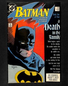 Batman #426 Death in the Family Part One!