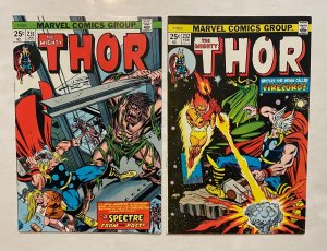 *Thor 231 Fine*, 232 Very Fine* (See Desc.)