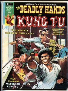 The Deadly Hands of Kung Fu #3- Bruce Lee-Jim Kelly- Neal Adams- Shang-chi VG/FN