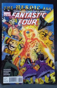 Fantastic Four #580 2010 Marvel Comics Comic Book