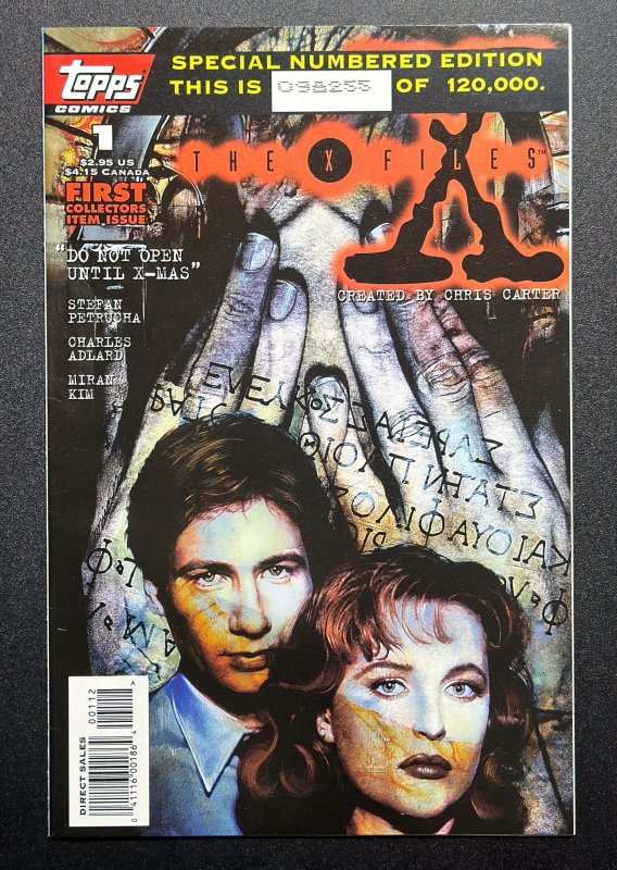 The X-Files #1 (1995) Special Ed! - 1st app of X Files series in comics - VF