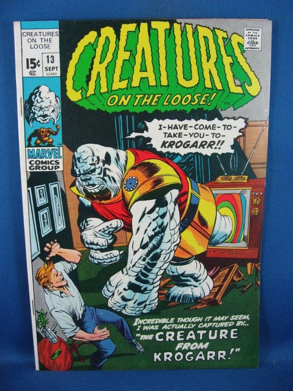 Creatures on the Loose #13 (Sep 1971, Marvel) VF+