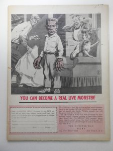 World Famous Creatures #3 (1959) Rare Early Monster Magazine! VG Condition!