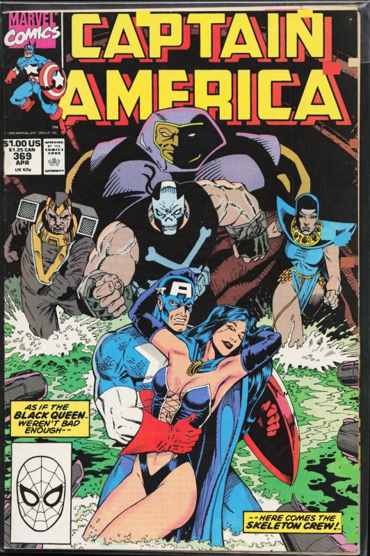 Captain America #369 (1990) Captain America