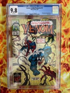 Venom Lethal Protector #5 - 1st Riot, Phage, Lasher, Agony CGC 9.8 PERFECT!
