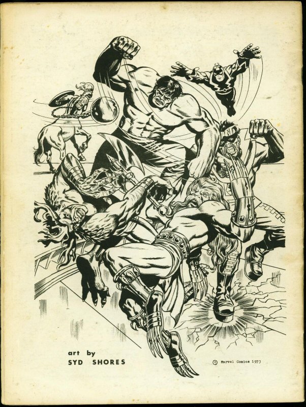 Comic Crusader Fanzine  #15 1973-- Captain Marvel- Fawcett FN