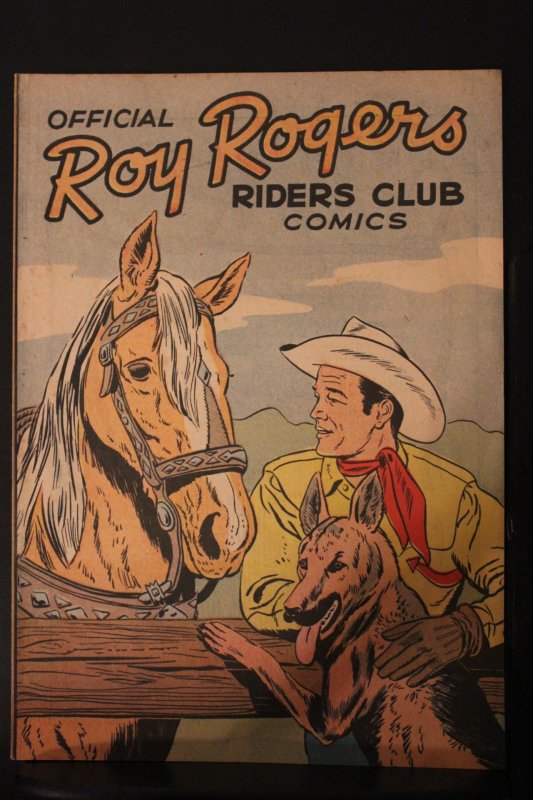 Official Roy Rogers Riders Club Comics (1952) High-Grade VF/NM Trigger Cover Wow